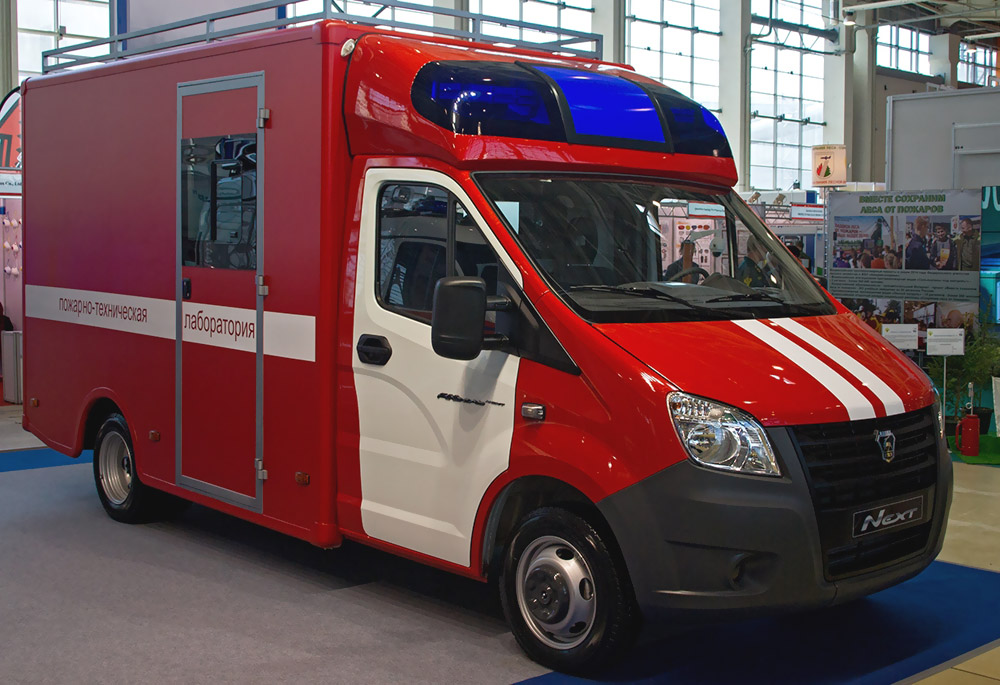 «Группа ГАЗ» впервые представляет аварийно-спасательные и пожарные автомобили «ГАЗель NEXT»