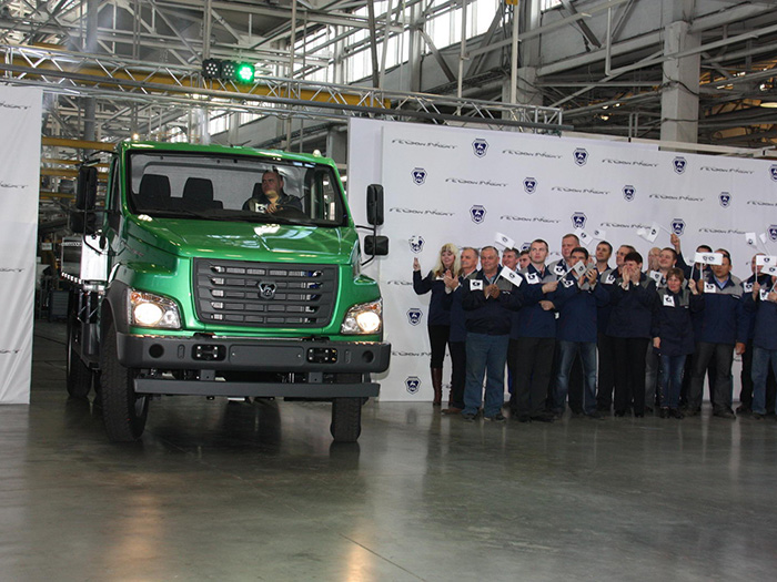 На Горьковском автозаводе стартовало производство грузового автомобиля нового поколения «ГАЗон NEXT»
