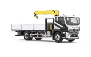 Валдай 18 Бортовой с КМУ